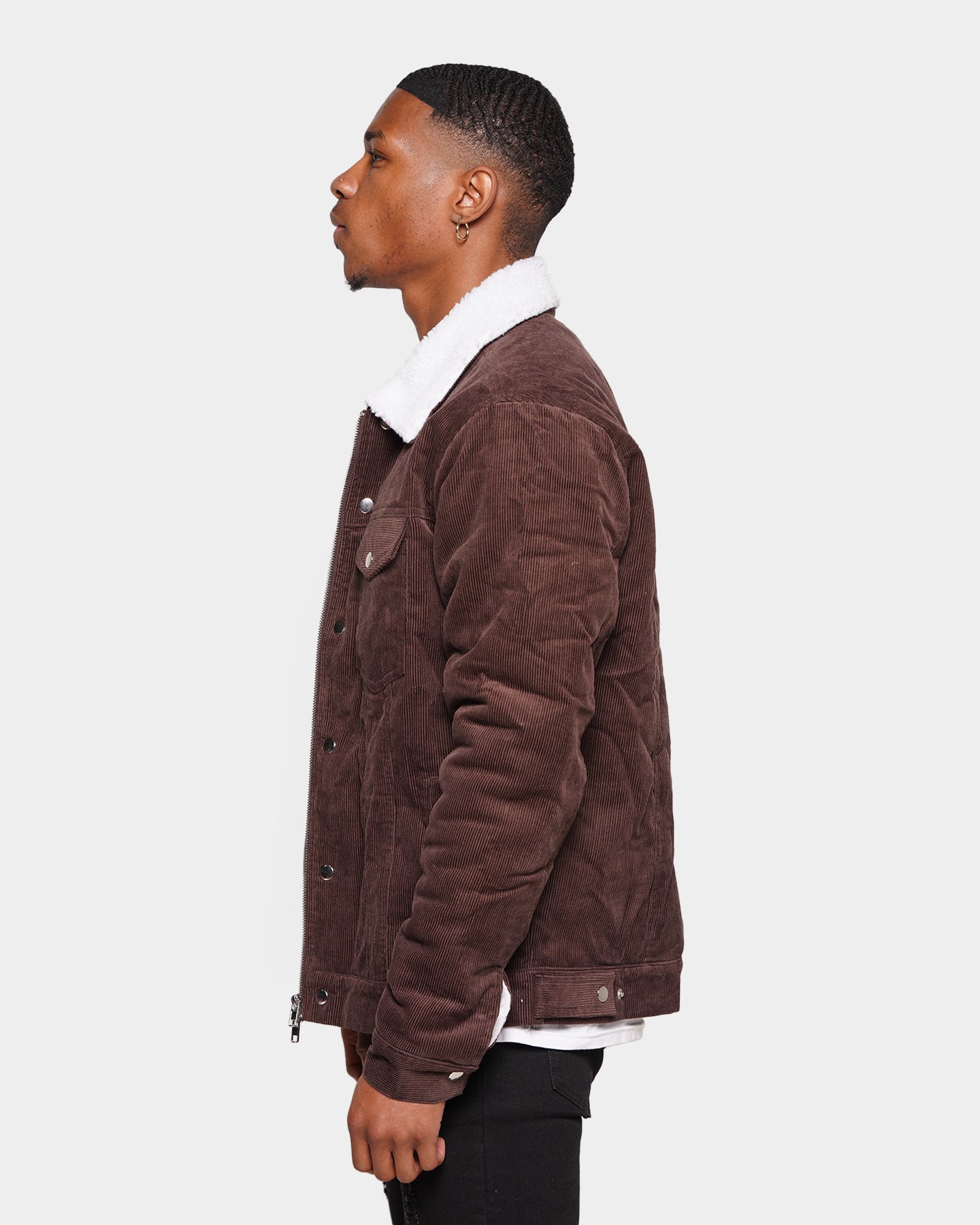 XXIII Eena Cord Jacket Cigar