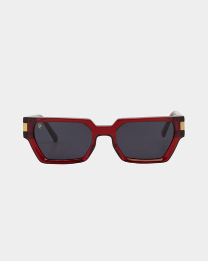 9FIVE Locks Sunglasses Maroon