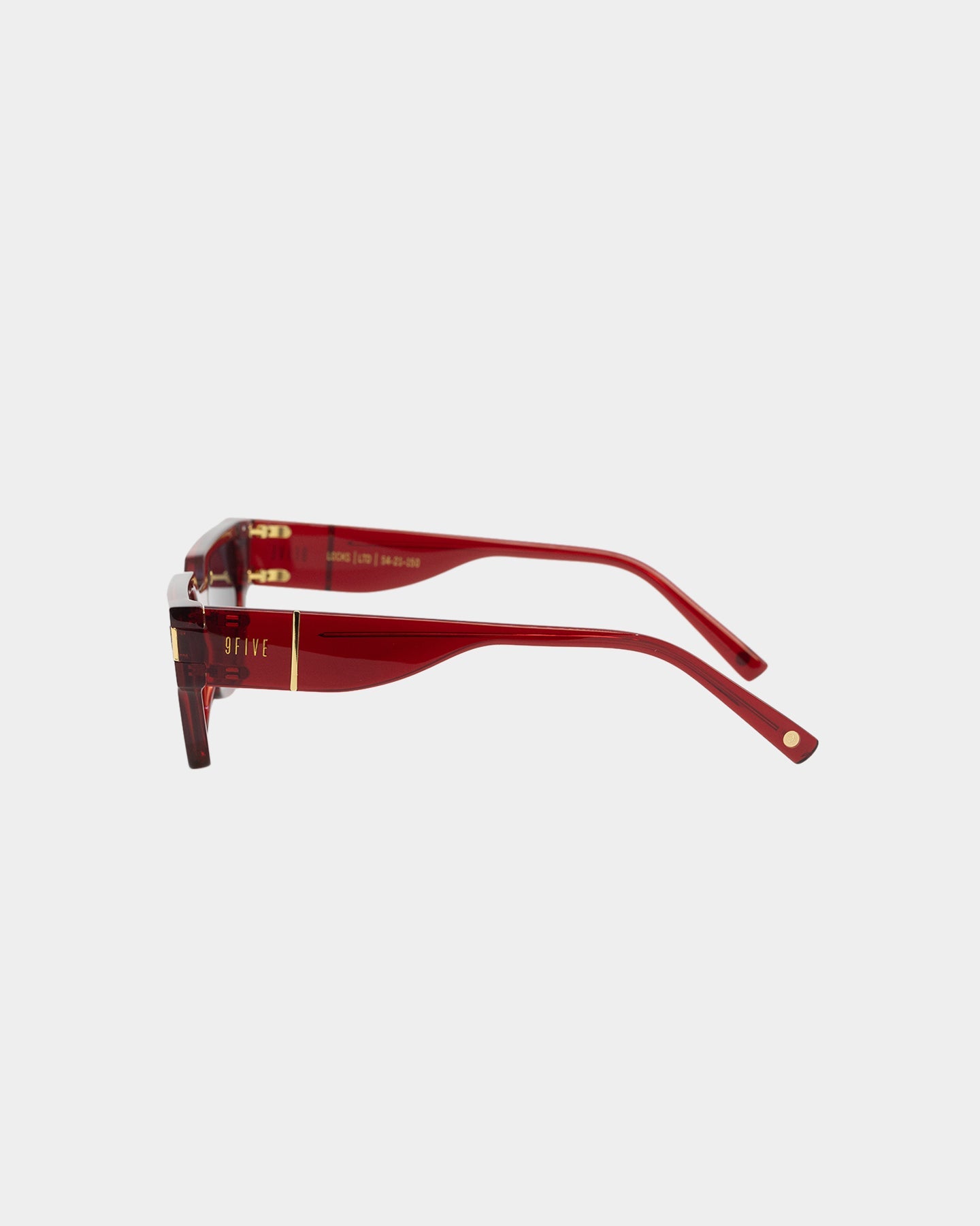 9FIVE Locks Sunglasses Maroon