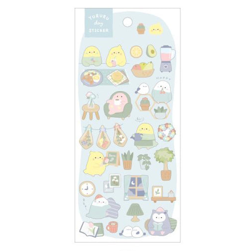 Yururu Day Sticker Birds