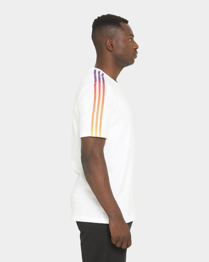 Adidas SPRT 3-Stripe T-Shirt White/Multi