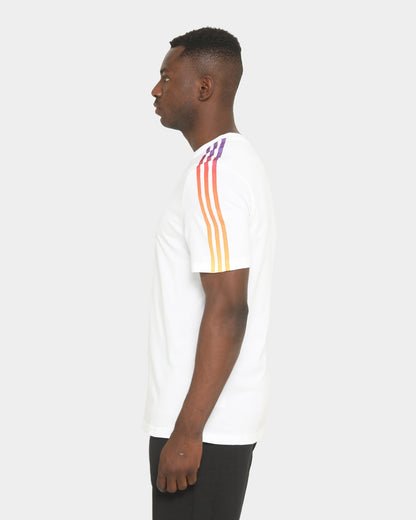 Adidas SPRT 3-Stripe T-Shirt White/Multi