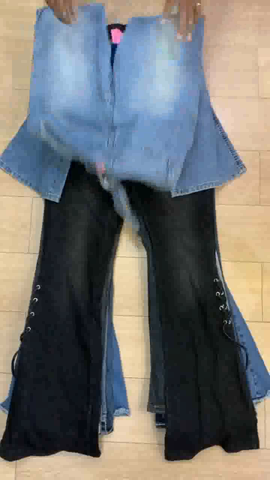 Y2k Unique Flared Jeans(RX-513)