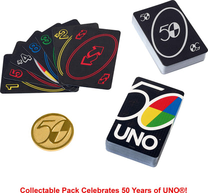 UNO Premium 50th Anniversary Edition Matching Card Game