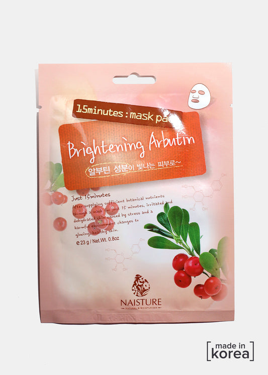 15-Minute Facial Mask - Brightening Arbutin