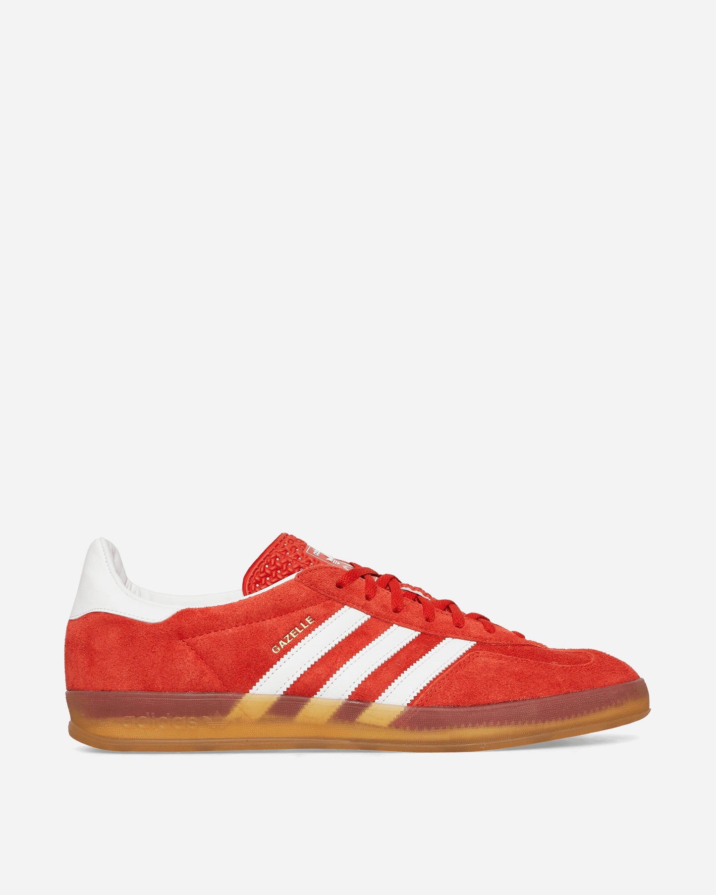 WMNS Gazelle Indoor Sneakers Bold Orange / Cloud White