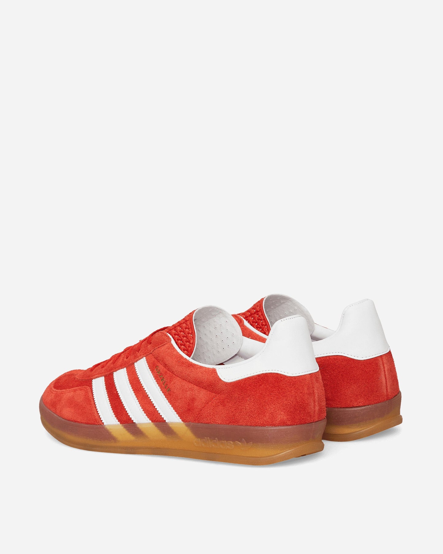 WMNS Gazelle Indoor Sneakers Bold Orange / Cloud White